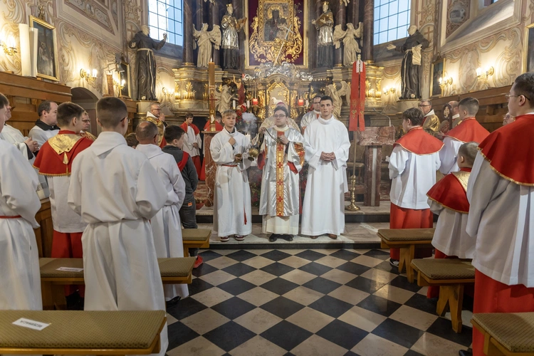 Święta Wiktoria w parafii ojców bernardynów w Łęczycy