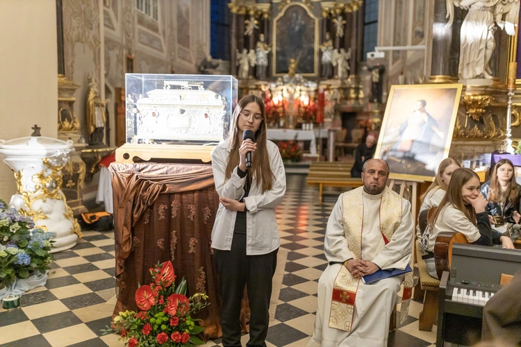 Święta Wiktoria w parafii ojców bernardynów w Łęczycy