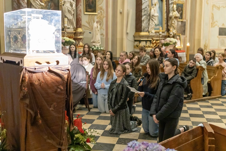 Święta Wiktoria w parafii ojców bernardynów w Łęczycy