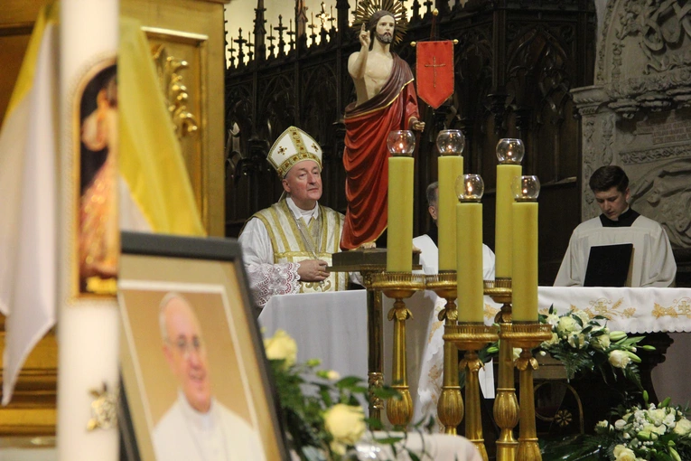 Tarnow. Modlitwa za śp. Franciszka w katedrze