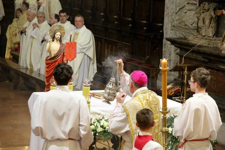 Tarnow. Modlitwa za śp. Franciszka w katedrze