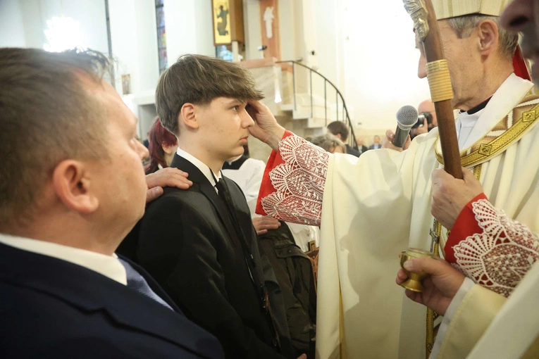 Bierzmowanie w Dąbrowie Tarnowskiej