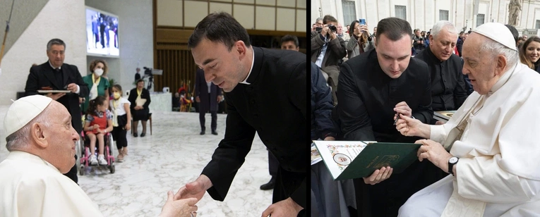 Oni to mają wspomnienia z papieżem Franciszkiem! "Przywoziłem mu polski przysmak". "W swoje imieniny przyszedł do nas"