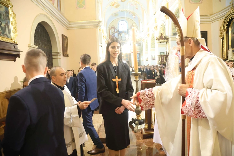 Bierzmowanie w Oleśnie