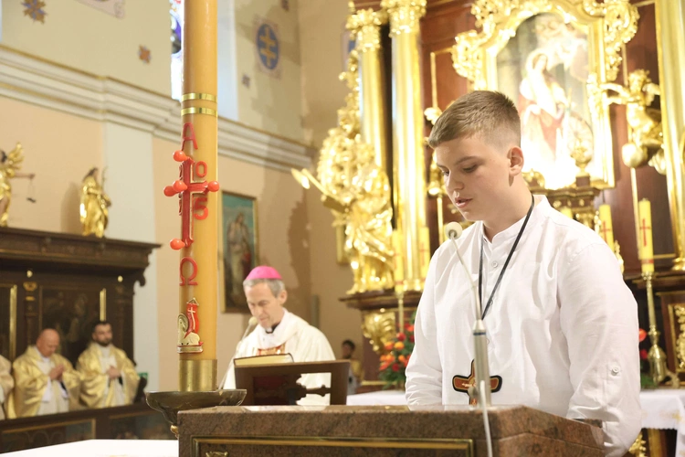 Bierzmowanie w Oleśnie