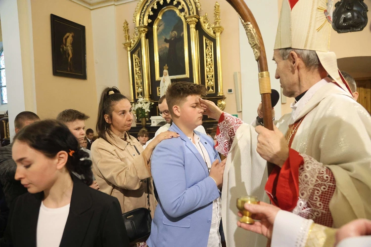 Bierzmowanie w Oleśnie