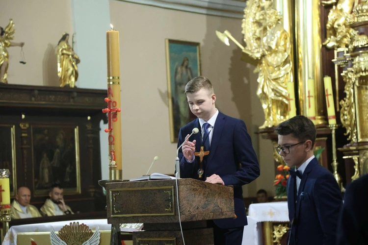 Bierzmowanie w Oleśnie