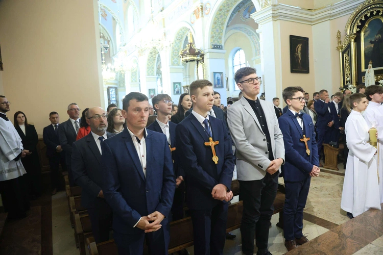 Bierzmowanie w Oleśnie
