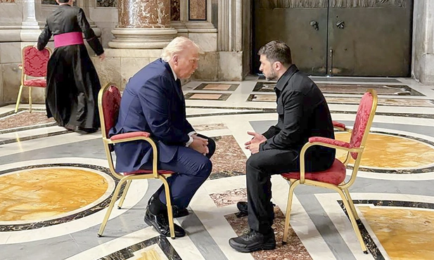 Włoska prasa: cud papieża Franciszka w bazylice Świętego Piotra