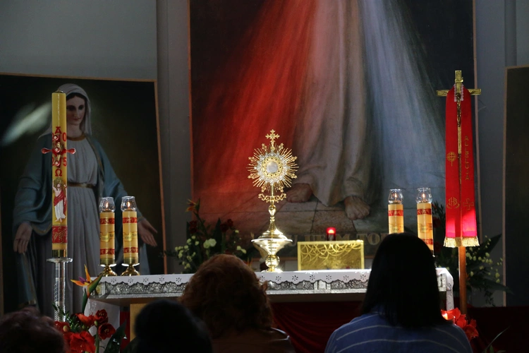 Godzina Miłosierdzia w Sanktuarium Bożego Miłosierdzia w Płocku