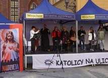 III Koncert Ewangelizacyjny "Ogień Miłosierdzia" na wrocławskim rynku