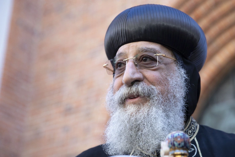 Tawadros II modlił się w archikatedrze warszawskiej o pokój 