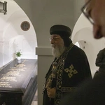 Patriarcha Koptyjskiego Kościoła Ortodoksyjnego zwiedził podziemia archikatedry św. Jana