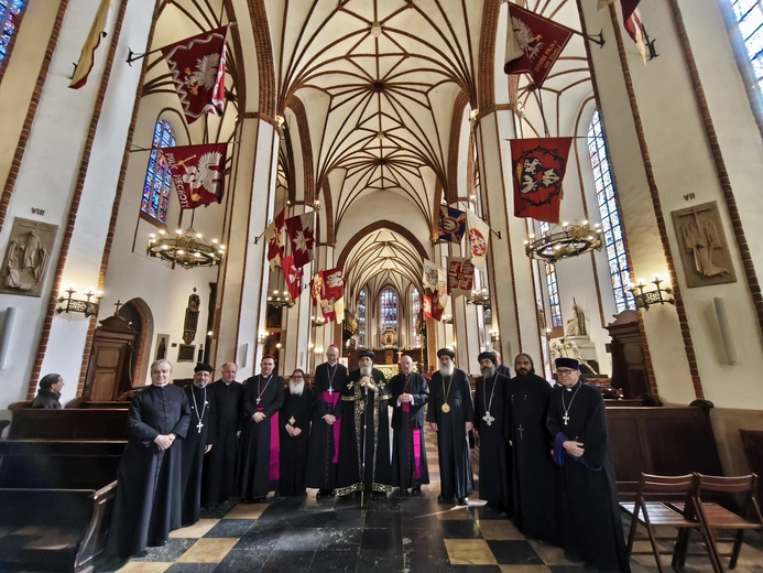 Patriarcha Koptyjskiego Kościoła Ortodoksyjnego zwiedził podziemia archikatedry św. Jana