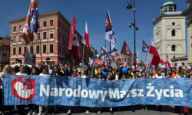 Tysiące osób na Narodowym Marszu Życia w Warszawie. „Aborcja to płatny zabójca” 