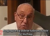 Papież do młodych w niepublikowanym wcześniej wideo