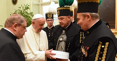 Wieliccy górnicy dzielą się swoim wspomnieniem o papieżu Franciszku