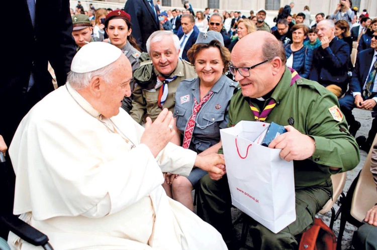 O. Jerzy Twaróg  z Franciszkiem rozmawiał  kilka razy  w Watykanie.