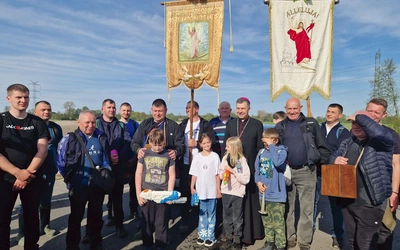 W tym roku z mężczyznami spotkał się bp Wojciech Osial.