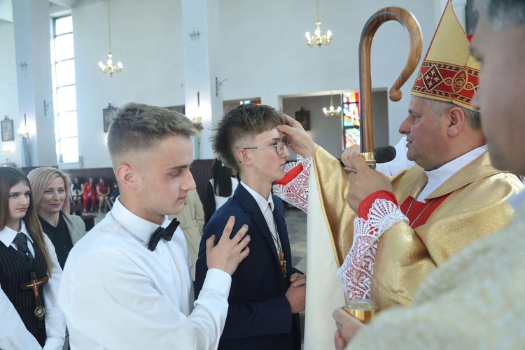 Bierzmowanie w Gromniku