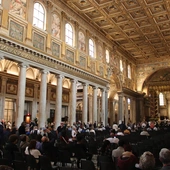 Bazylika Santa Maria Maggiore po pogrzebie papieża