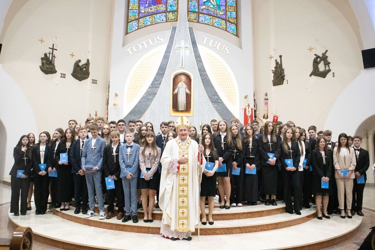 Bierzmowanie w Słopnicach Dolnych