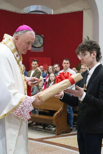 Bierzmowanie w Słopnicach Dolnych