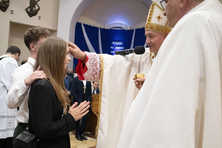 Bierzmowanie w Słopnicach Dolnych