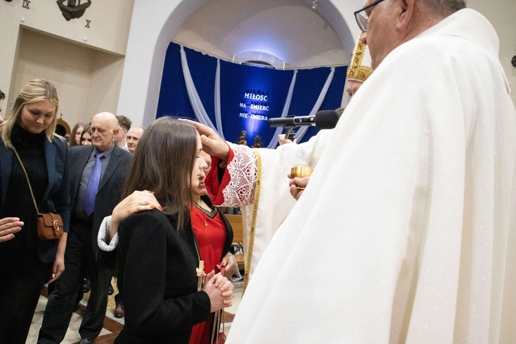 Bierzmowanie w Słopnicach Dolnych