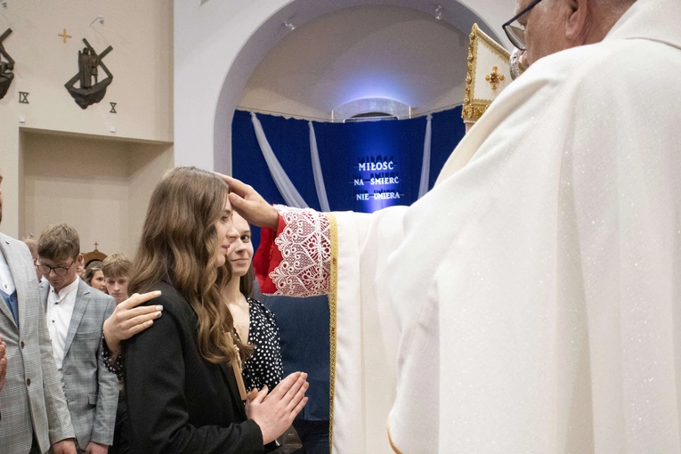 Bierzmowanie w Słopnicach Dolnych