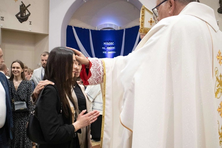 Bierzmowanie w Słopnicach Dolnych