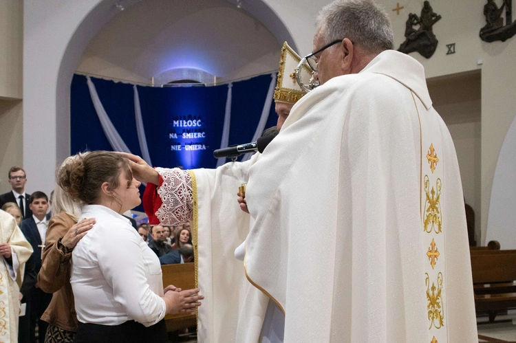 Bierzmowanie w Słopnicach Dolnych