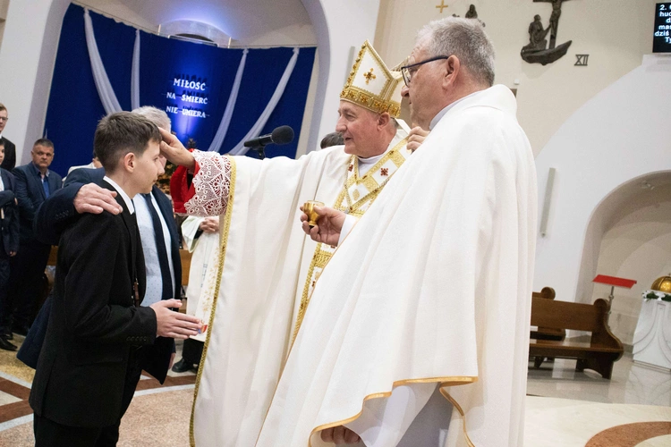 Bierzmowanie w Słopnicach Dolnych