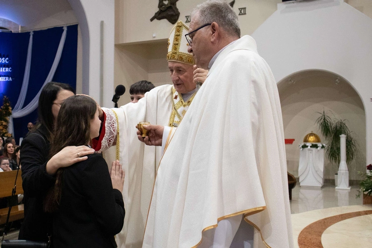 Bierzmowanie w Słopnicach Dolnych