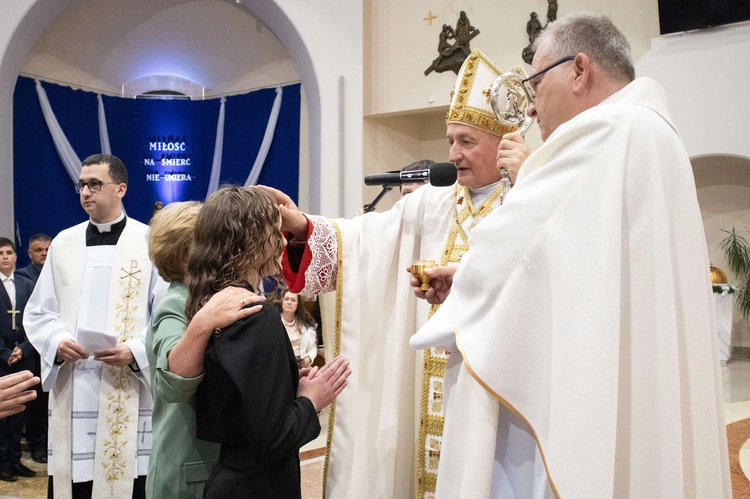 Bierzmowanie w Słopnicach Dolnych