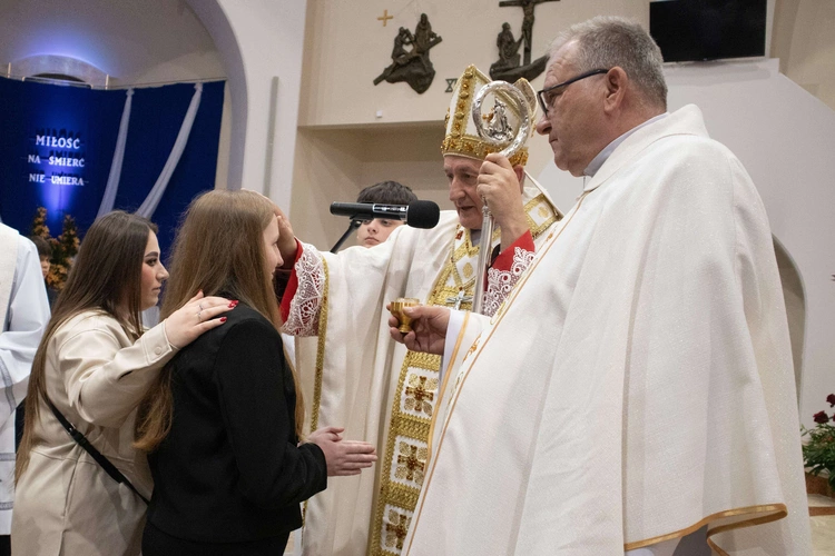 Bierzmowanie w Słopnicach Dolnych