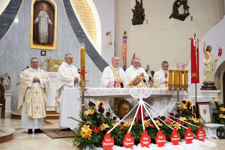 Bierzmowanie w Słopnicach Dolnych