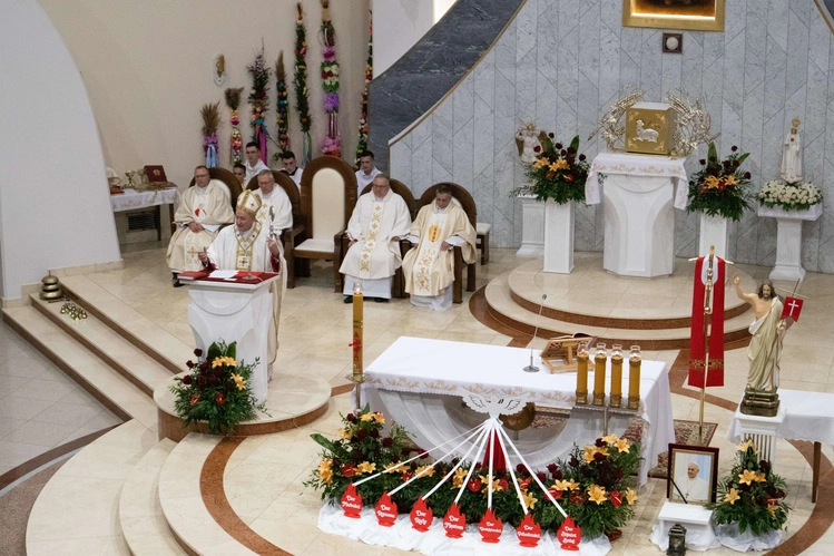 Bierzmowanie w Słopnicach Dolnych