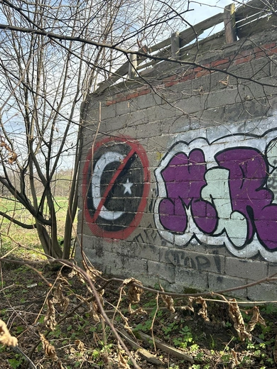 Nienawiść na ścianach