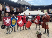 W weekend Międzynarodowy Turniej Rycerski w grodzie pod Byczyną