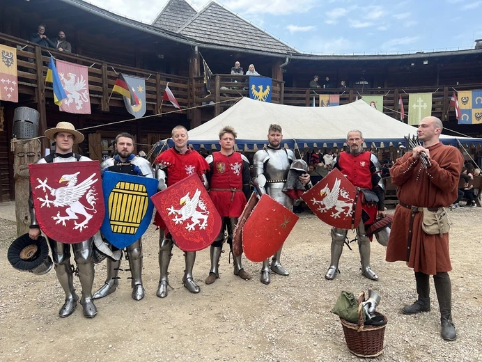 W weekend Międzynarodowy Turniej Rycerski w grodzie pod Byczyną