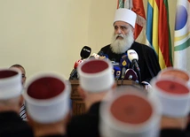 Druzowie podczas potkania w libańskim Bejrucie, omawiający sytuację w Syrii