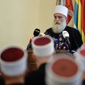 Druzowie podczas potkania w libańskim Bejrucie, omawiający sytuację w Syrii