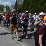 1. Grupa św. Faustyny w drodze do Łagiewnik - 2025