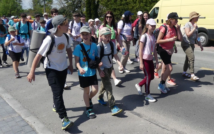 1. Grupa św. Faustyny w drodze do Łagiewnik - 2025