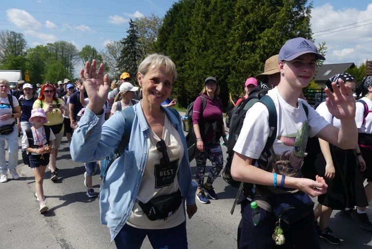 2. Grupa bł. Ks. Michała Sopoćki w drodze do Łagiewnik - 2025