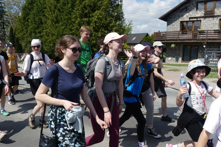 2. Grupa bł. Ks. Michała Sopoćki w drodze do Łagiewnik - 2025