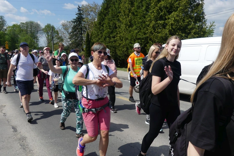 2. Grupa bł. Ks. Michała Sopoćki w drodze do Łagiewnik - 2025