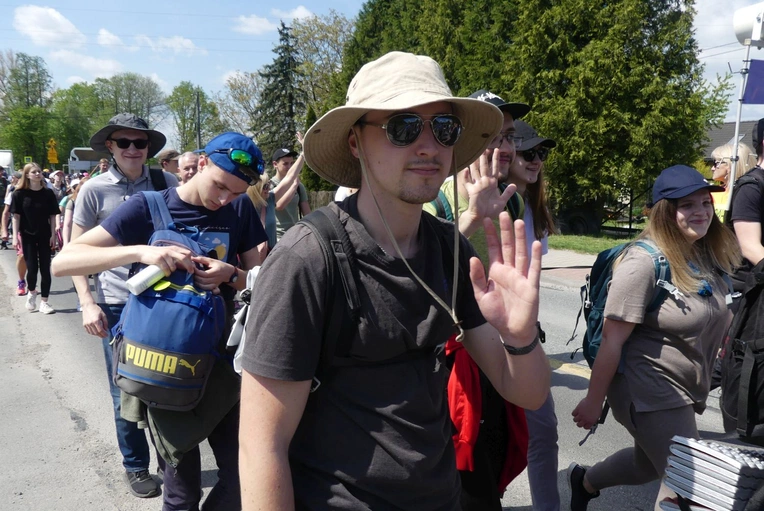 2. Grupa bł. Ks. Michała Sopoćki w drodze do Łagiewnik - 2025