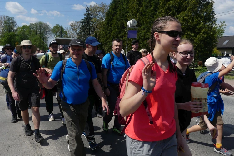 2. Grupa bł. Ks. Michała Sopoćki w drodze do Łagiewnik - 2025